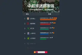 中超火热开场球迷涌上淘宝买周边：山东泰山搜索热度同增579%图片