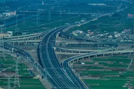 杭甬高速复线宁波一期通过交工验收，缩短前往沪苏等地的距离图片