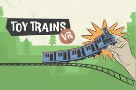 VR 火车模拟器游戏《Toy Trains》将于今年第四季度推出图片