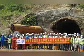 中国能建葛洲坝二公司承建的斯里兰卡莫拉高拉水电站迎来两大重要节点图片