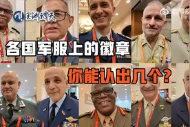 玉渊谭天丨各国军服上的徽章 你能认出几个？图片