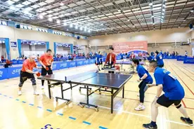 乐动长宁？戎情万家，“敏之杯”第十七届社区乒乓球赛举办图片