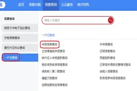 快来看看，已申报的申报表在哪里查询打印和更正图片