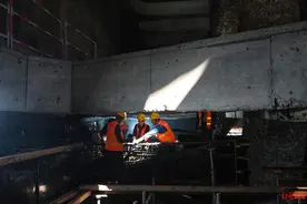 探访成都轨道交通13号线：全线铺轨施工完成过半，最深车站将于年内封顶图片