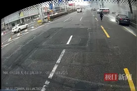 路遇轿车起火，这名武汉公交司机立刻冲了上去图片