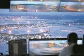 航空枢纽流光溢彩 24小时畅连全球图片