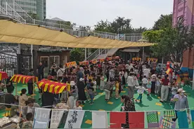 非遗童趣 点亮六一! 奥福幼儿园亲子游园会开启文化传承之旅图片
