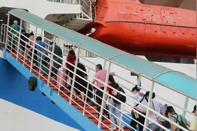 复航首月：山东海港口岸国际客货航线出入境旅客达2.2万余人次图片