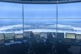 民航重庆空管分局多维保障江北国际机场T3B航站楼试运行图片