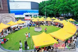 杭州举行第二十五届少年儿童游戏节图片