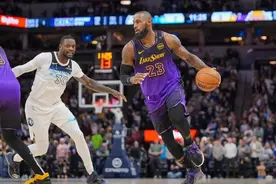 NBA | 詹姆斯得分赛季新低 湖人惨败森林狼29分图片