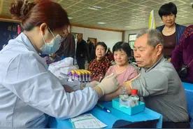 祁东县洪桥街道社区卫生服务中心：免费体检暖人心图片