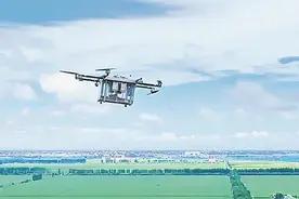 雄安“空中快递员”上岗图片