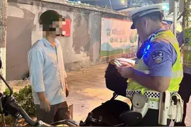 一晚查获多台闯禁摩托车！交警提醒：长沙禁摩规定没有改变，请看清禁摩区域图片