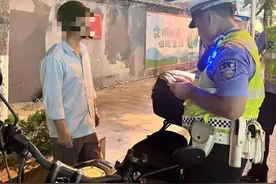 一晚查获多台闯禁摩托车！交警提醒：长沙禁摩规定没有改变，请看清禁摩区域图片