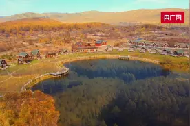 航瞰内蒙古|“中国冷极”进入最美赏秋季图片