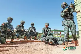 军营观察丨一支武警特战队的“奋斗箴言”图片