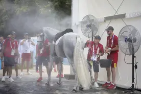 巴黎奥运会遇高温考验，主办方运动员各显神通“降温”迎战图片