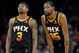 太阳主帅：杜兰特比尔参与3V3训练 有望复出战湖人图片