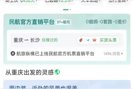 “民航版12306”上线能否改变机票销售格局？专家：暂时难改现状图片