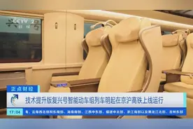 复兴号上新！明起运行！亮点速看→图片