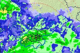 雨进京了！北京这些地方已下起小雨图片