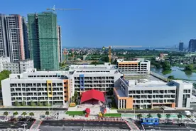 江门鹤山市源林初心小学如期交接，将于年内启用图片