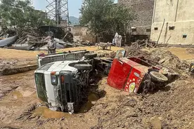 自6月以来巴基斯坦暴雨及洪水灾情已致超600人死亡图片