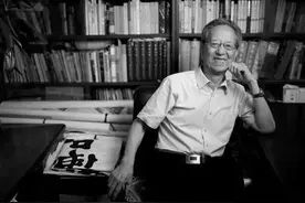 杨辛与泰山图片