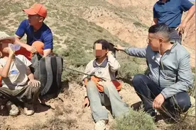 青海两姐弟随父进山找中药材走失：多部门彻夜搜寻找到，两孩子因迷路被困山中一夜图片