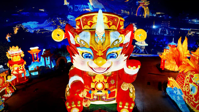 2026自贡灯会“复活”木兰！还摇来五月天吉祥物，今年新玩法速览｜我心目中的“锦绣天府·安逸四川”