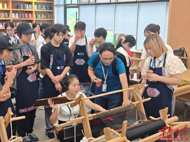 品文化、赏山水 日本青年来湘开展研学交流活动