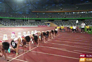 超越同期苏炳添！广东12岁小将百米破纪录图片