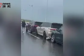 理想车友会聚会发生连环追尾，官方回应：雨天路滑，车距太近，未启用辅助驾驶功能图片