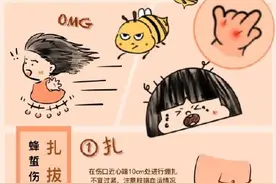 被蜂蜇伤怎么办？收好这份急救指南图片