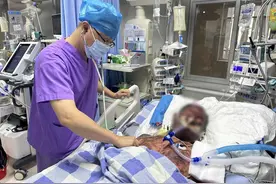 差点丧命！东莞男子带伤切猪肉感染猪链球菌长满瘀斑图片