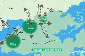 香港拟新建两条铁路直通深圳前海和新皇岗口岸图片