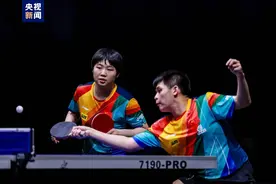 WTT太原站首冠诞生 林诗栋/蒯曼夺得混双冠军图片