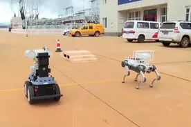 无人机、机器狗、“千里眼”……电力新员工上岗了图片