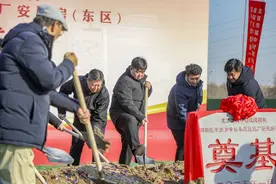 黄杉木店亮马厂安置房开工，建设花园里的居住区图片
