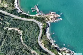 秋日环岛路，换个角度“瞰”青岛图片