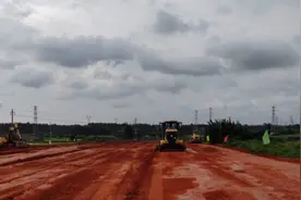 国道G207线遂溪县改线工程路堤试验段通过验收图片