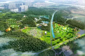 一同“森呼吸”，广州增城森林光影音乐公园“五一”开园图片