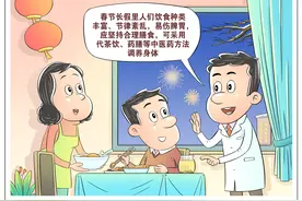 （图表·漫画）健康饮食提醒图片