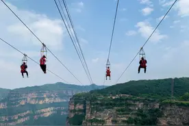 五一小长假，畅游林州太行大峡谷图片