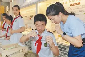 学榄雕、种艾草，课程传统又新潮图片