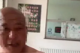 辽宁一男子内急借用镇政府厕所被保安阻拦，回应：当天正好放假，正在处理中图片