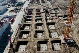 杭州钱塘枢纽桩基工程顺利完成 建成后将实现“高铁+城际+地铁”无缝换乘图片