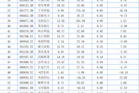 重庆A股47家上涨 新安洁、隆鑫通用、神驰机电列前三图片