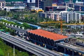 华为基地旁，即将投用的轨交西岑站揭开面纱图片